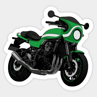 Z900RS Cafe Racer Illustration Sticker